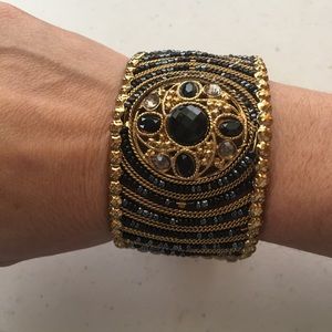 ❗️2 for $15❗️ Blue and gold cuff